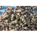 Round Cord Stopper, various Grey