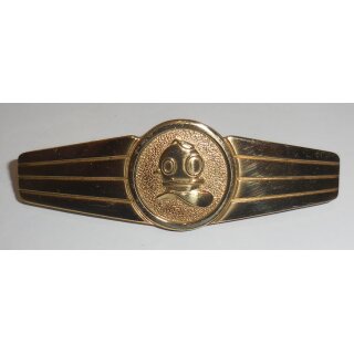 Schiffstaucher AHG Tätigkeitsabzeichen Gold, Metall