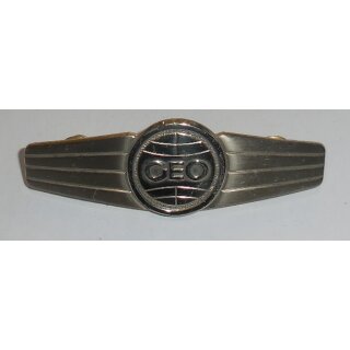 Geo-information Personnel Activity Badge Silver, Metal