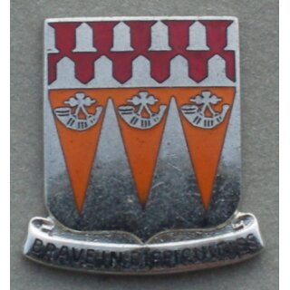 33rd Signal Battalion DUI mit Schraube