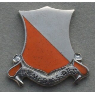 1st Signal Battalion  DUI Broochback