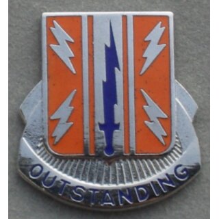 44th Signal Battalion  DUI With Screwback