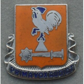 123rd Signal Battalion  DUI With Screwback