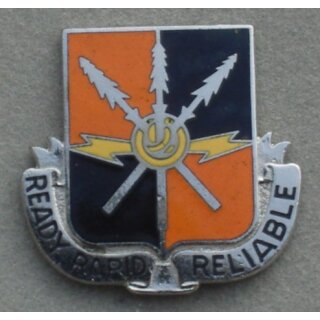 442nd Signal Battalion  DUI mit Broschierung
