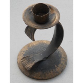 1945 Post War Candle Holder Type2, Luxury-Style, black with Gold-bronze