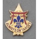 30th Air Defense Artillery Brigade   DUI With Screwback