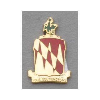 42nd Field Artillery Brigade  DUI mit Broschierung