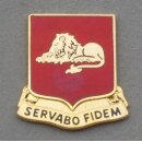 33rd Field Artillery  DUI Gold