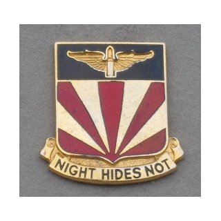 56th Air Defense Artillery  DUI mit Broschierung