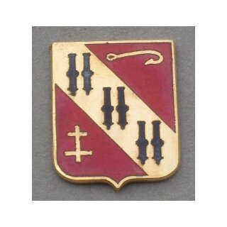 5th Air Defense Artillery  DUI mit Broschierung