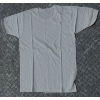 Undershirt, short sleeve, white 48