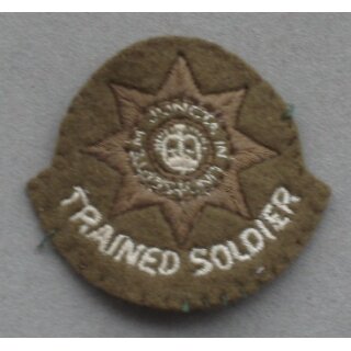 Trained Soldier Abzeichen