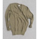 Pullover M-85, V-Neck oliv, CSSR