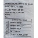 Cummerbund, Mans, RM Scarlet Waist 86-96cm, NSN 8440-99-136-5385, minimal getragen