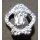 Sports Badge for Children 1977-90, Age Group II, silver 2010a, Aluminium