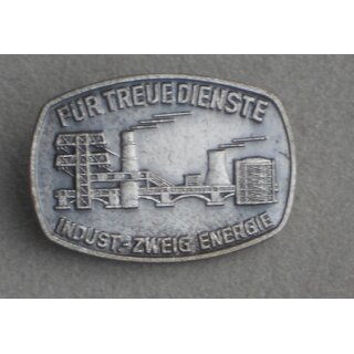 Medaille für treue Dienste im Industriezweig Energie, silber b