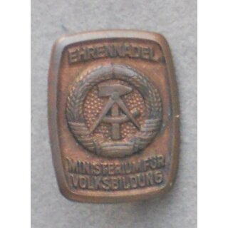Ehrennadel des Ministeriums für Volksbildung 773, Wappen gekörnt