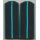 Naval Medical Service, Borderguards Shoulder Boards Officers, Jacket, Duty, Stand up Collar