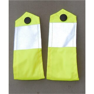 Schulterklappen, signalgelb, Polizei, MP etc.