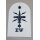 Electronic Warfare Ratings Badge Tropical, 1 Crown 1 Star, large