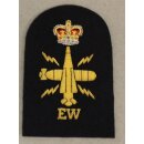 Electronic Warfare Ratings Badge Bullion, 1 Crown, large,...