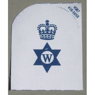 Writer Ratings Badge Blau, 1 Stern, gro&szlig;