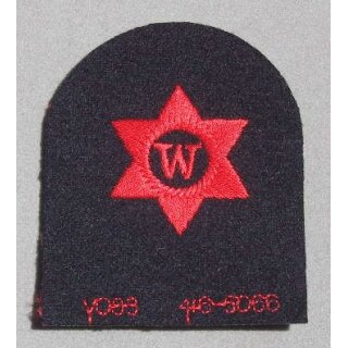 Writer Ratings Badge Blue, 1 Star, small