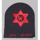 Writer Ratings Badge Blue, 1 Star, small