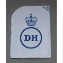 Dental Hygienist Ratings Badge Weiß, 1 Krone,...