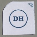 Dental Hygienist Ratings Badge Blau, 2 Sterne, klein