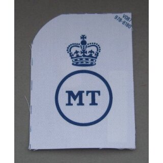 Motor Transport Driver Ratings Badge White, 1 Crown, large