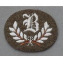 Group "B" Tradesman Abzeichen