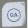 Quarters Assistant Ratings Badge White, Basic, large