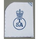 TSA  Ratings Badge Weiß, 1 Krone, klein