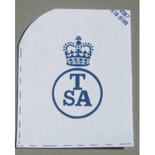 Ratings Badge White, 1 Crown, 1 Star, small