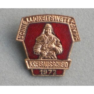 Winners Badge, Speed Competition, District Games, bronze f