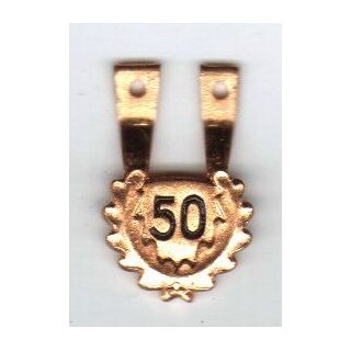 Number of Jumps Hanger for Parachute Badge 50 Jumps