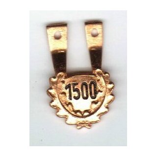 Sprungzahlanh&auml;nger zum Fallschirmsprungabzeichen 1500 Spr&uuml;nge
