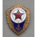 Best Sailor Badge, Navy Aluminium, unused