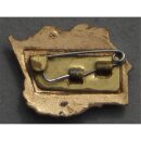 Abzeichen für Große Fahrt, Überwasser M61 Schiff silber, Schraubscheibe