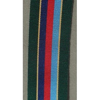 Volunteer Reserve Service Medal (1999) Ribbon Bar, new