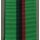 Royal Ulster Constabulary Service Medal Ribbon Bar, used