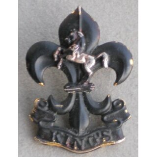 The Kings Regiment All Ranks, BM, QEC, new Style, Field Service