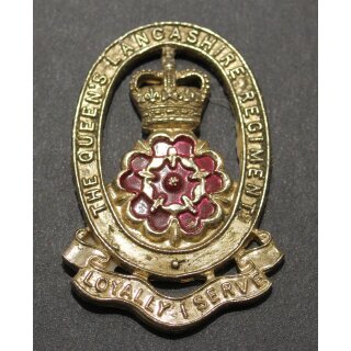 The Queens Lancashire Regiment Other Ranks, Anodised, QEC, 1970-2003, Slider missing