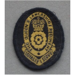 The Queens Lancashire Regiment Other Ranks, Embroidered, QEC