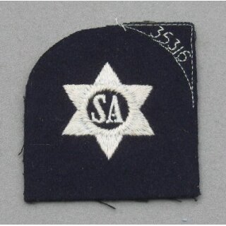 Stores Accountant Royal Yacht, Ratings Badge Blue, 1 Crown 1 Star, large