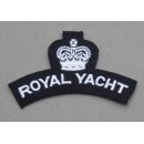 Royal Yacht Shoulder Title Bullion, handgestickt