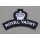 Royal Yacht Shoulder Title Bullion, handgestickt