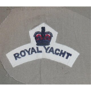 Royal Yacht Shoulder Title Tropical, auf &Auml;rmelrest