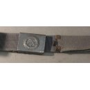 Belt, Field Service, Webbing, old Style about 120 / 110cm, worn, good to very good, gold / light blue